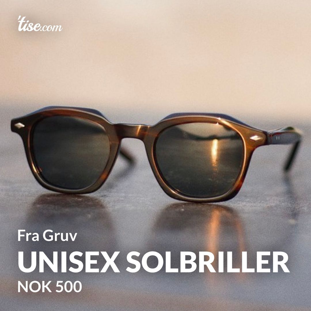 Unisex solbriller