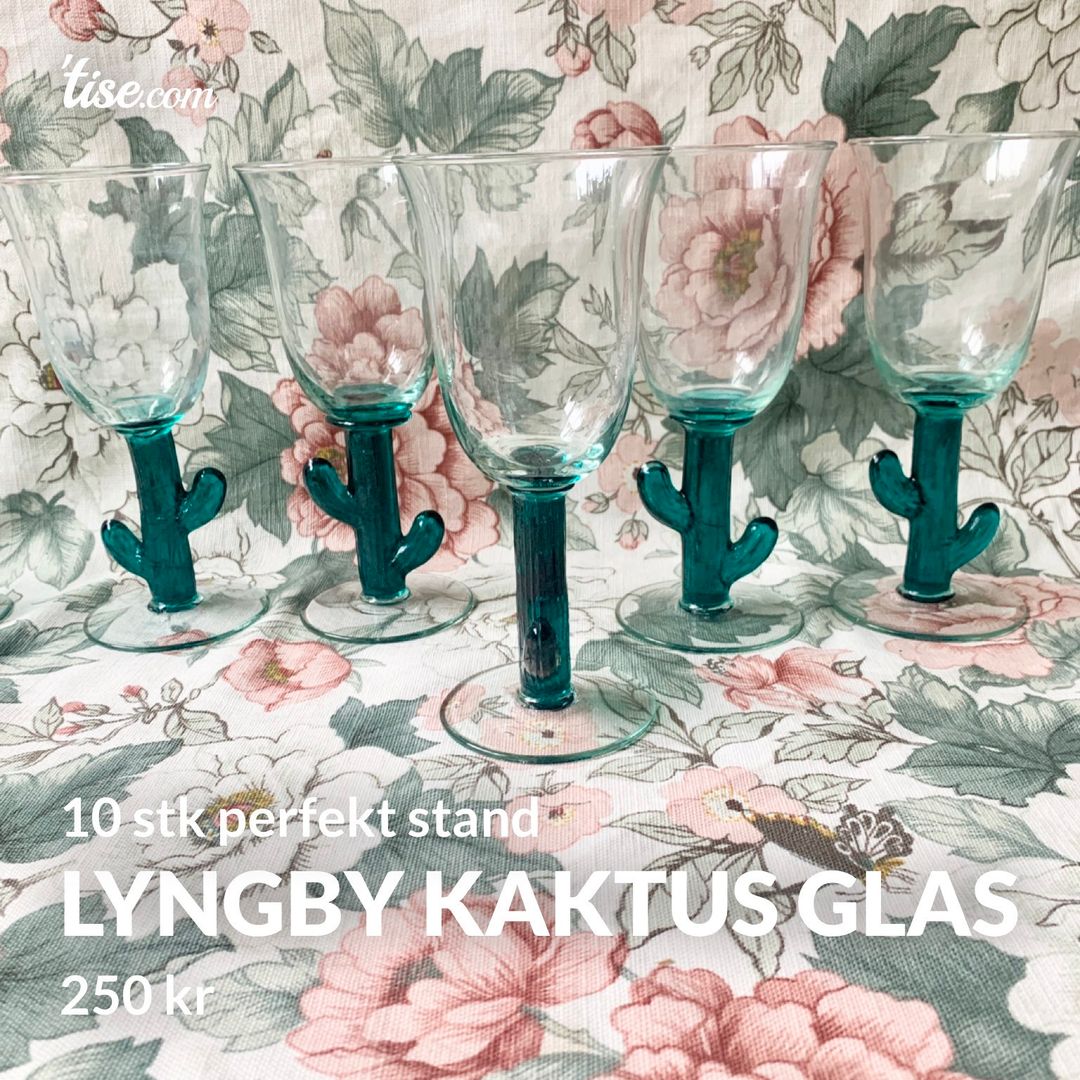 Lyngby kaktus glas