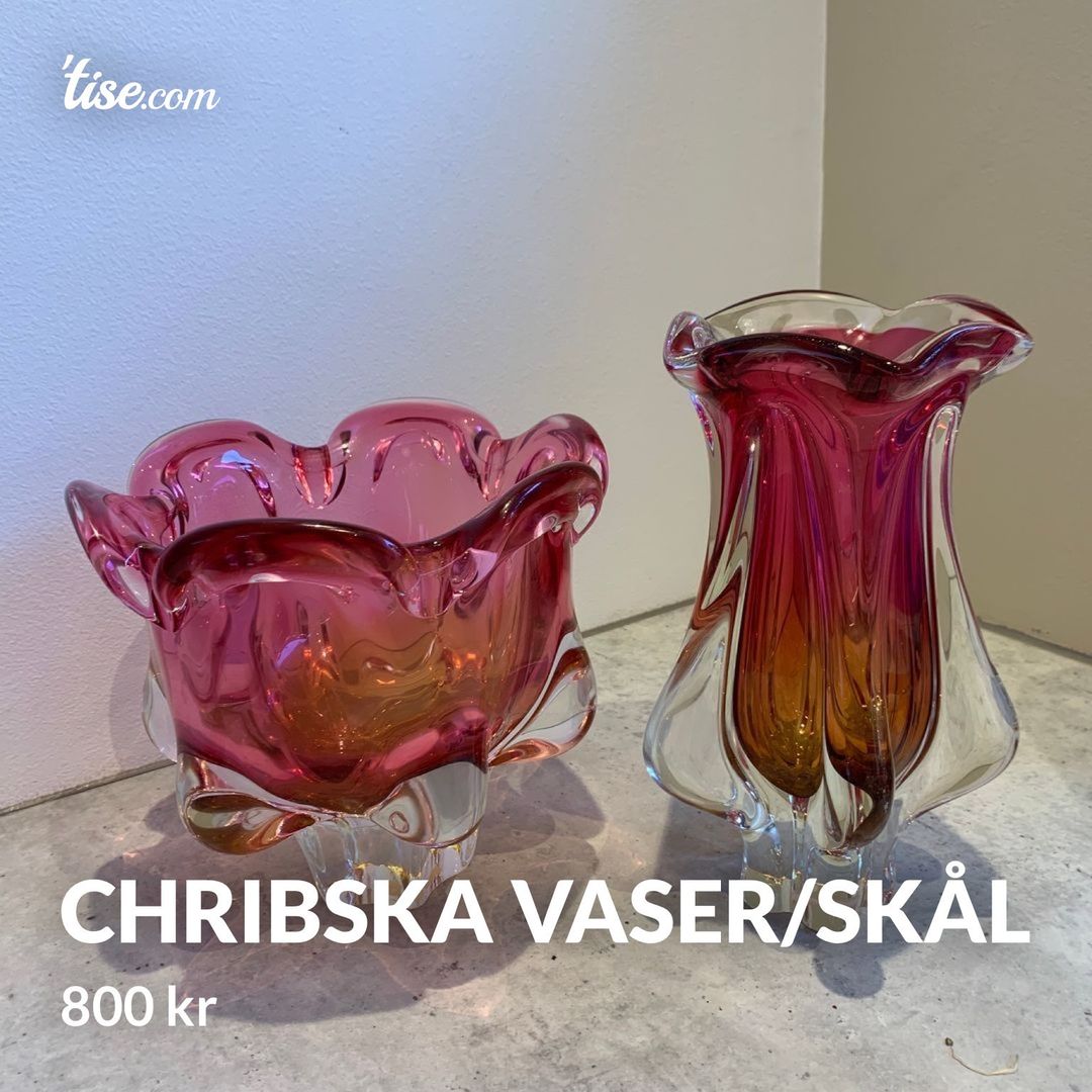 Chribska vaser/skål