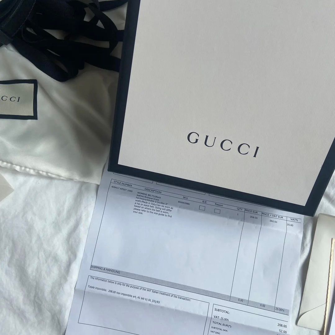 Gucci bælte