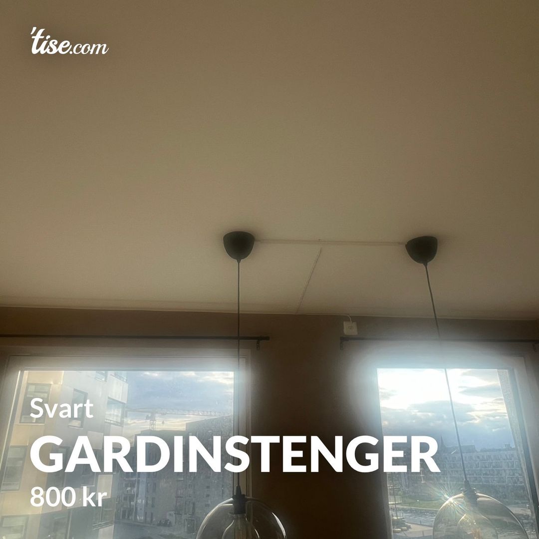 Gardinstenger