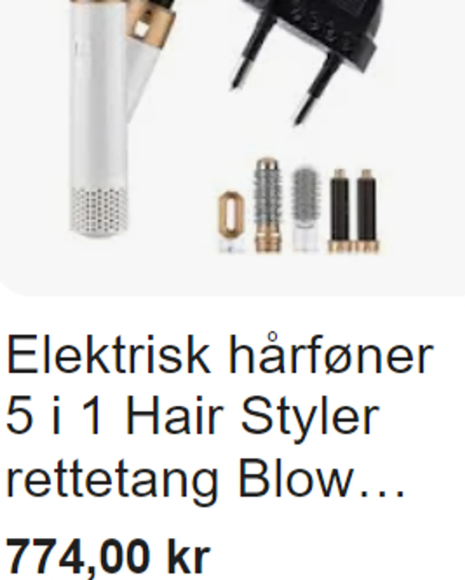 Hårføner/Hair styler