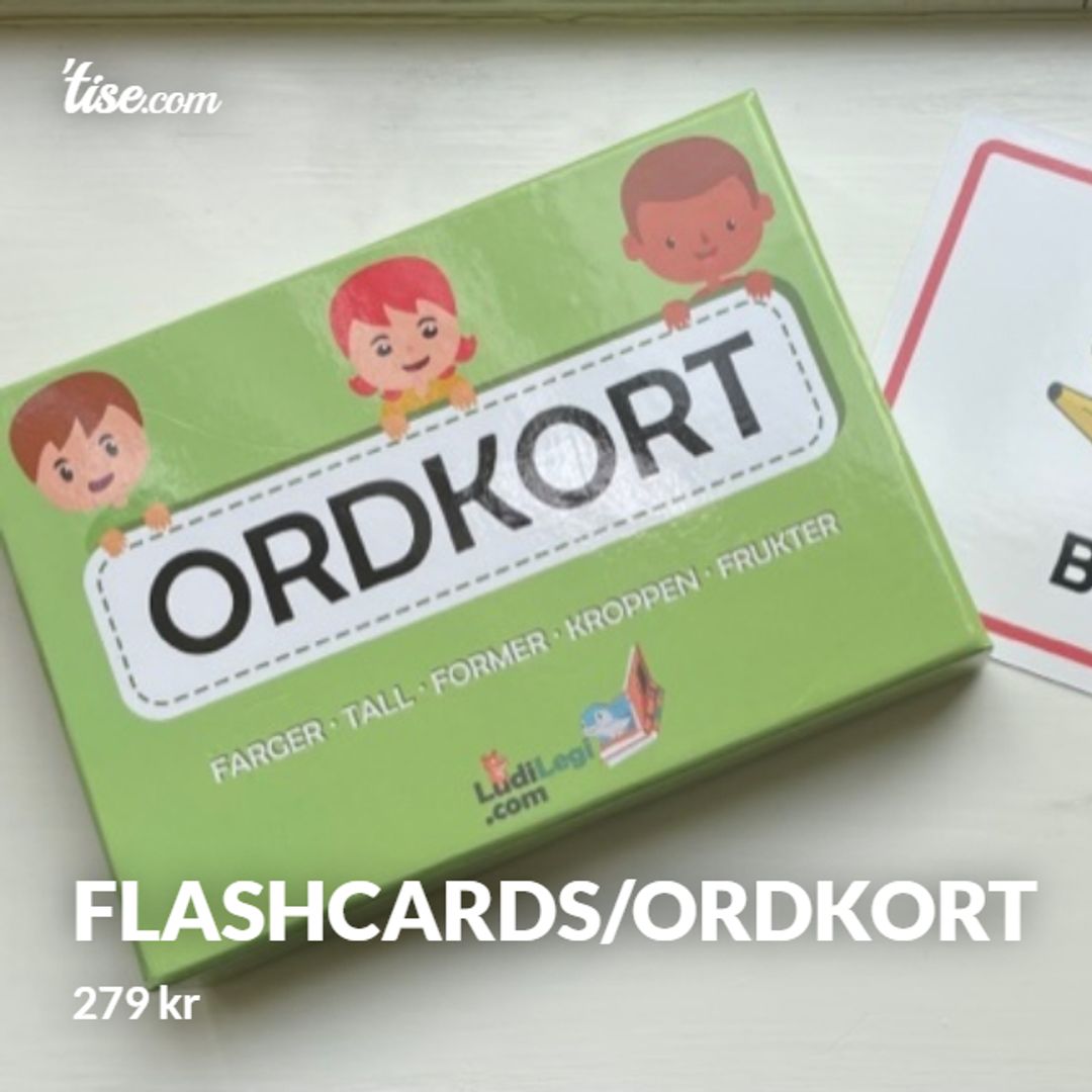 Flashcards/ordkort