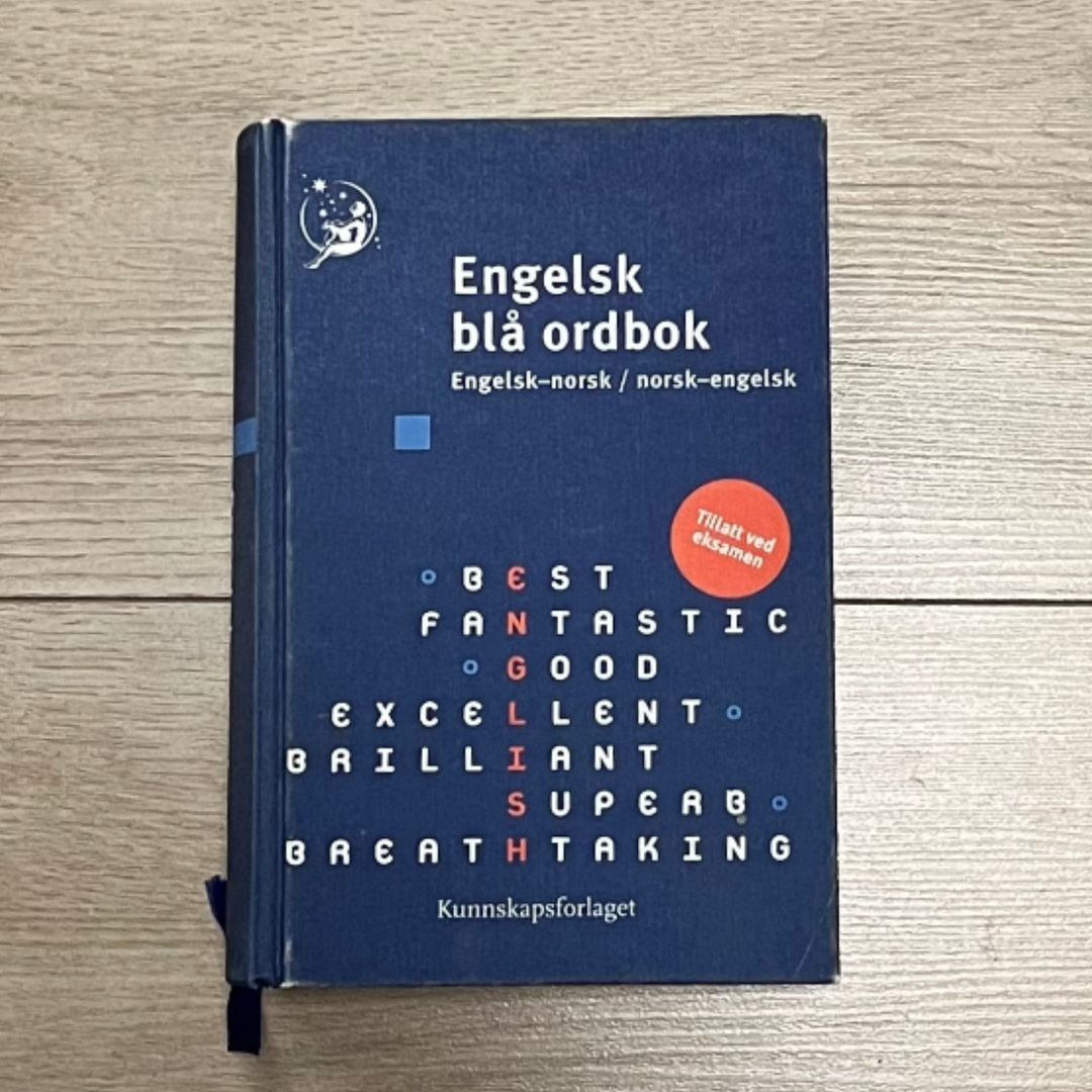 Engelsk blå ordbok