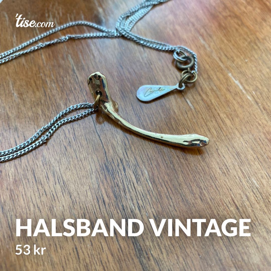 Halsband vintage