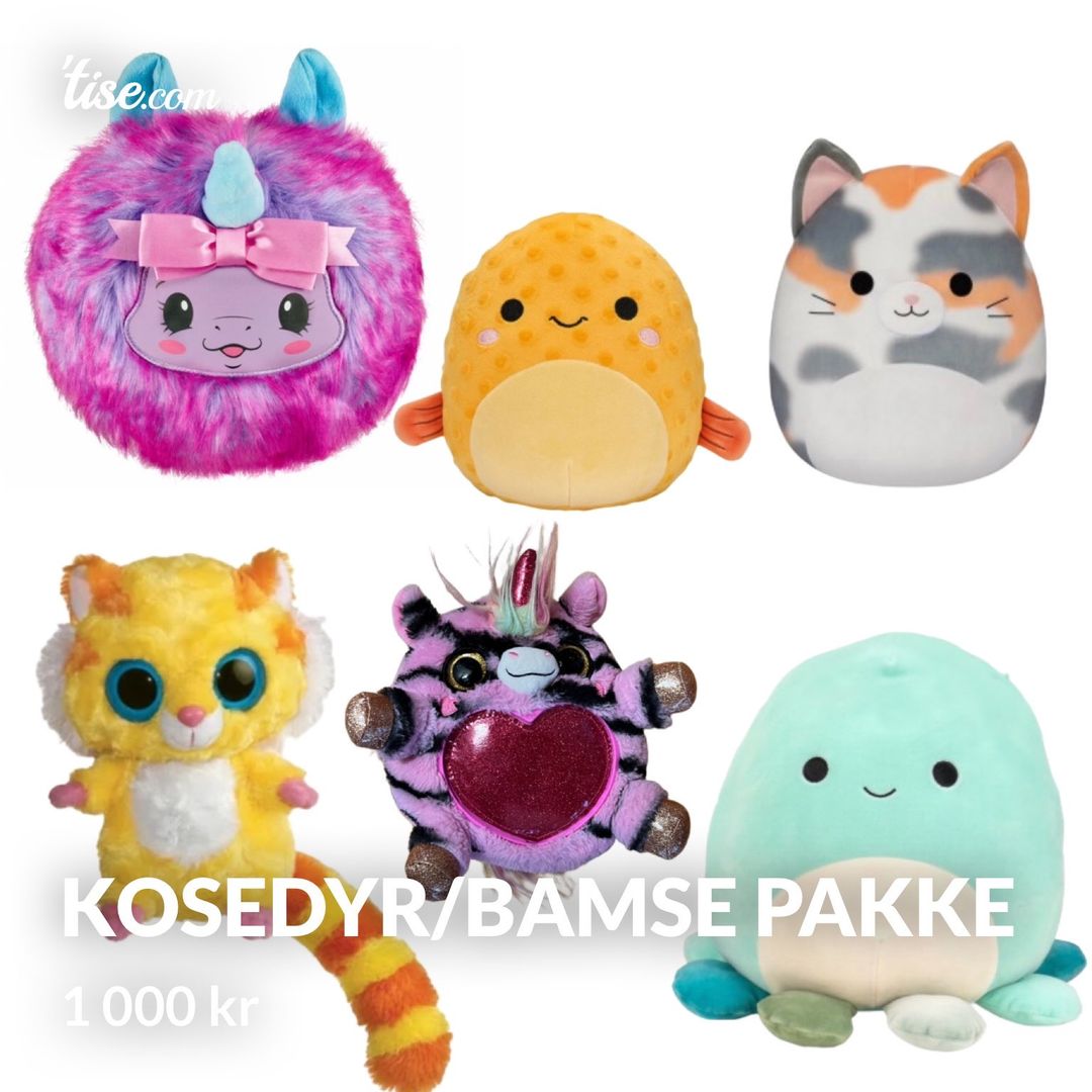 Kosedyr/Bamse Pakke