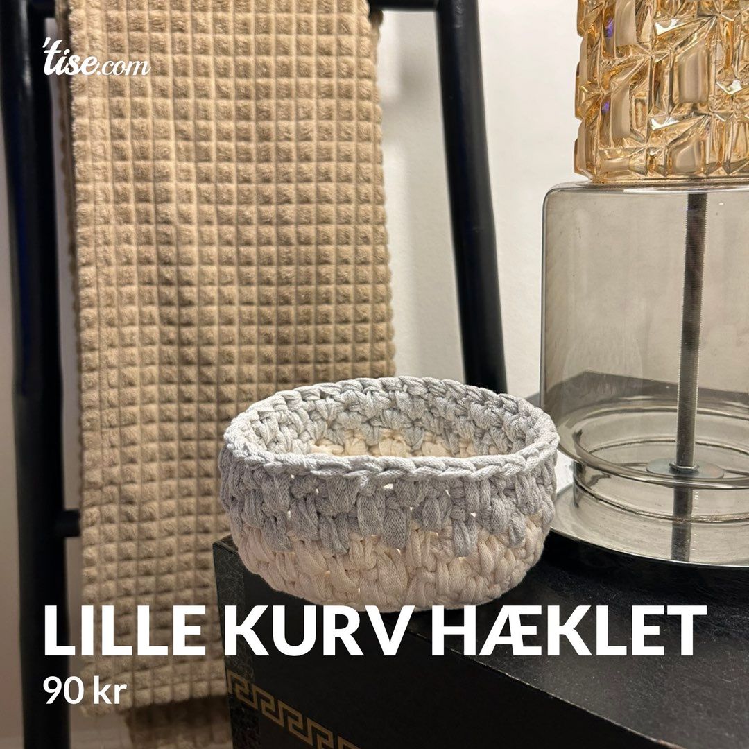 Lille kurv hæklet