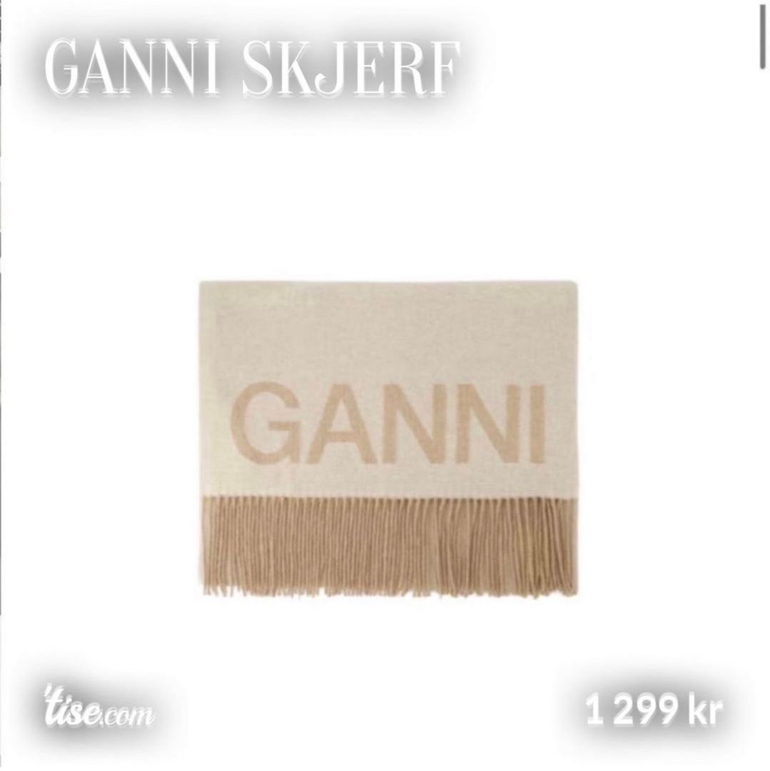 Ganni skjerf