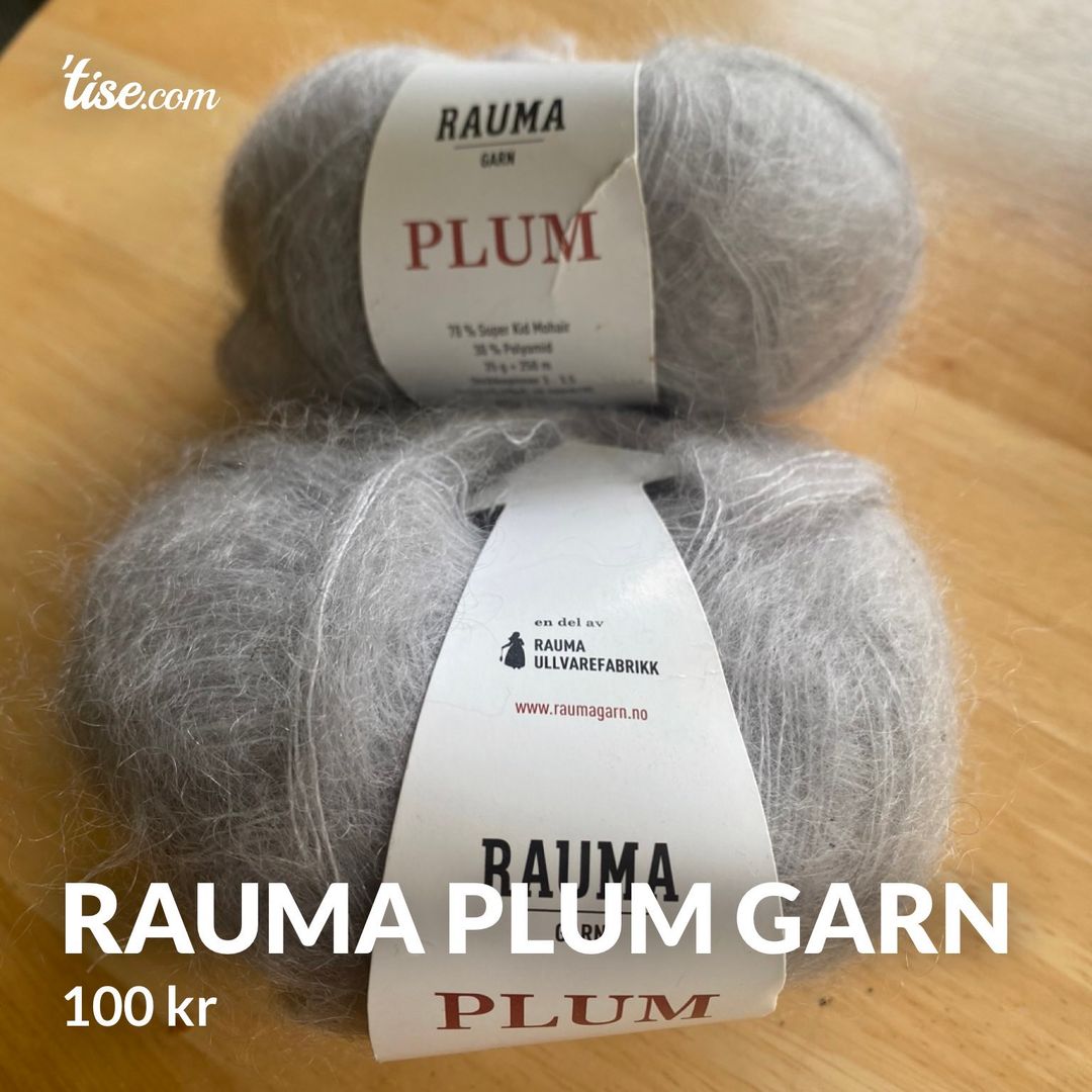 Rauma Plum garn