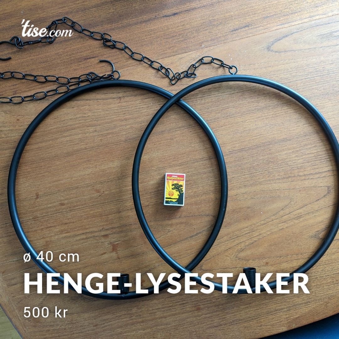 Henge-lysestaker