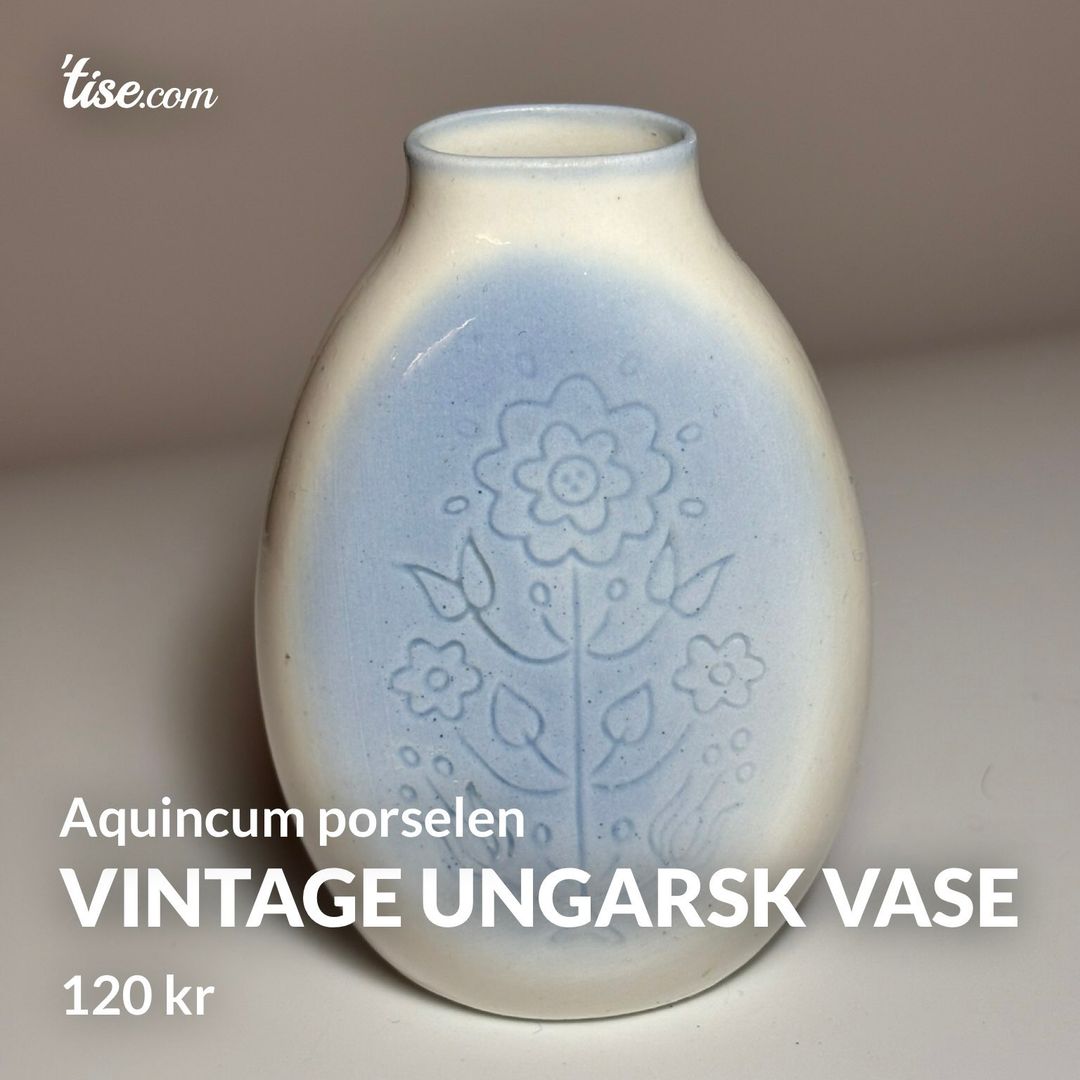 Vintage ungarsk vase