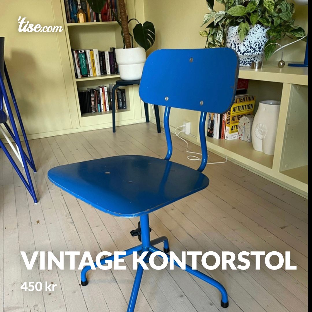 Vintage kontorstol