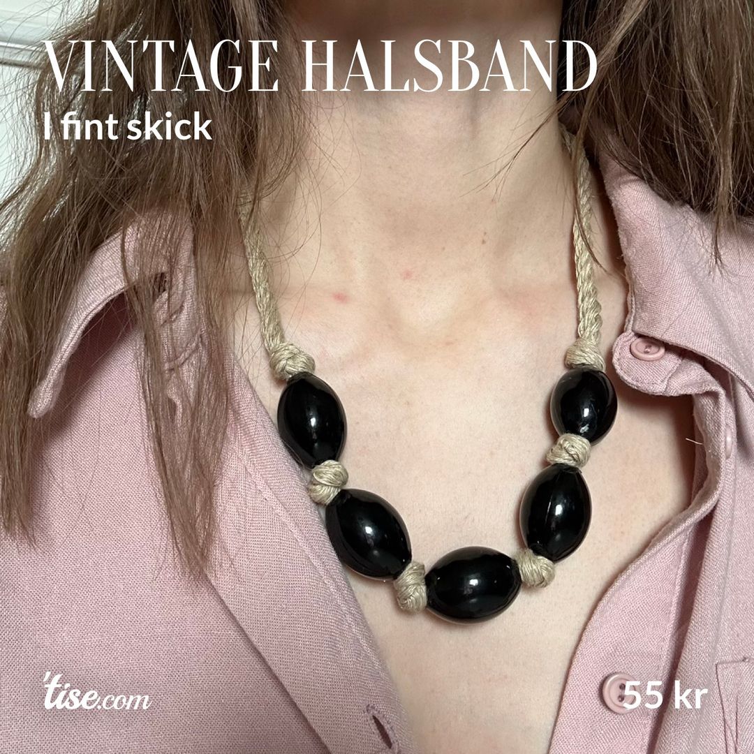 Vintage halsband