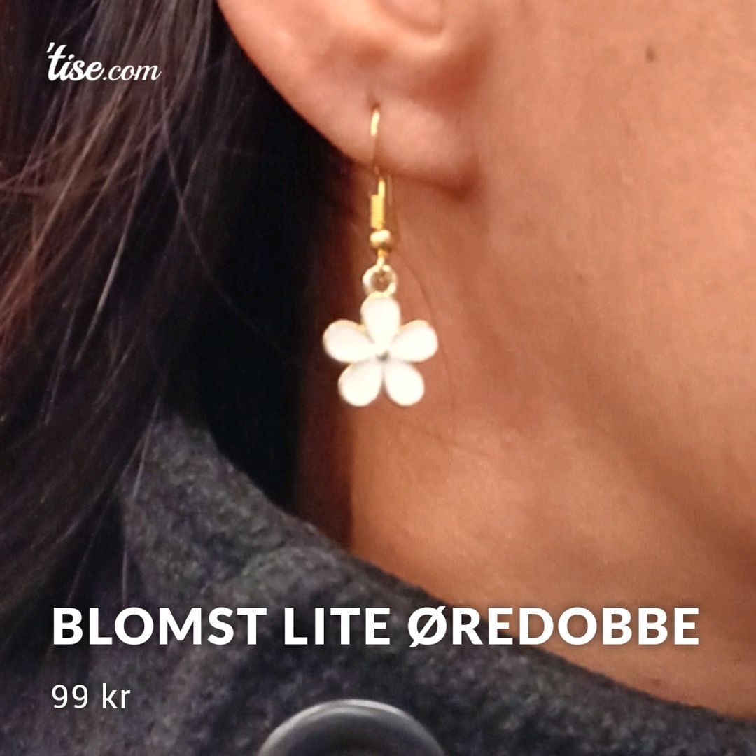 Blomst Lite Øredobbe