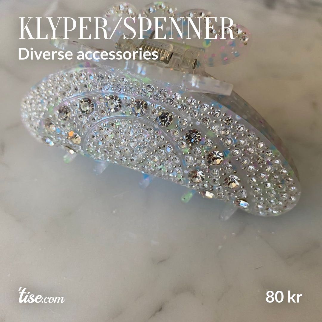 Klyper/spenner