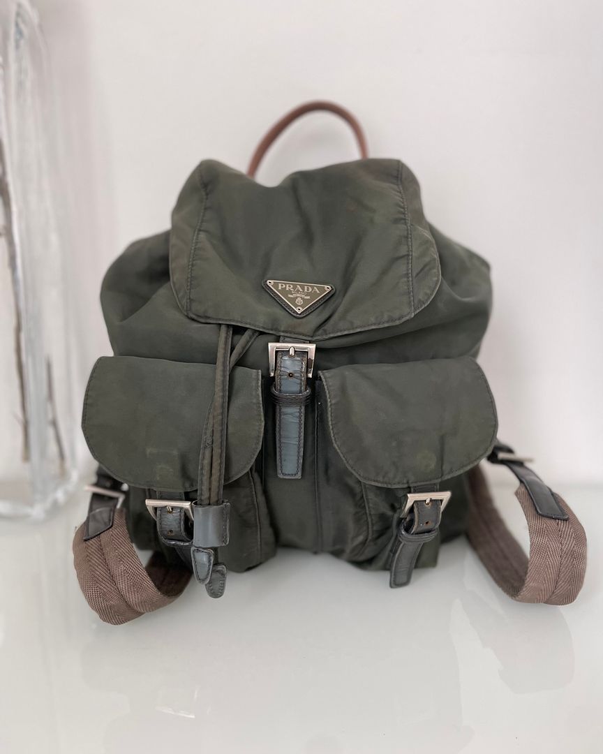 Prada nylon backpack