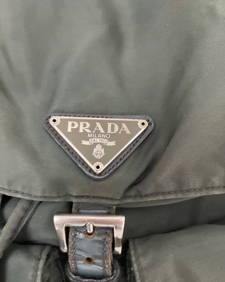 Prada nylon backpack