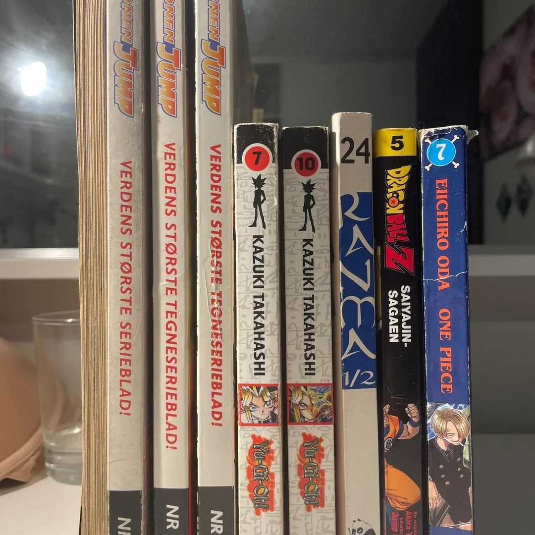 Div manga bøker