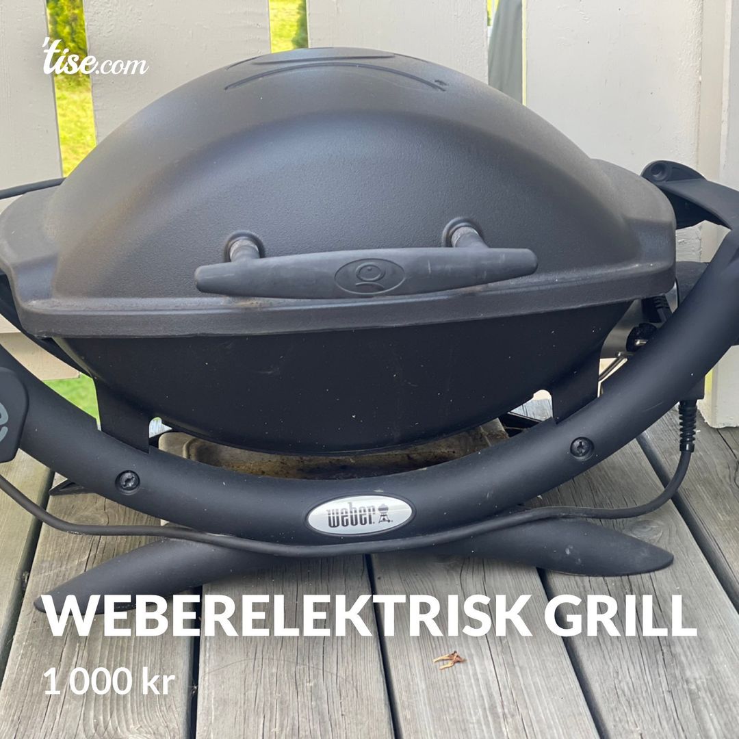 WeberElektrisk grill