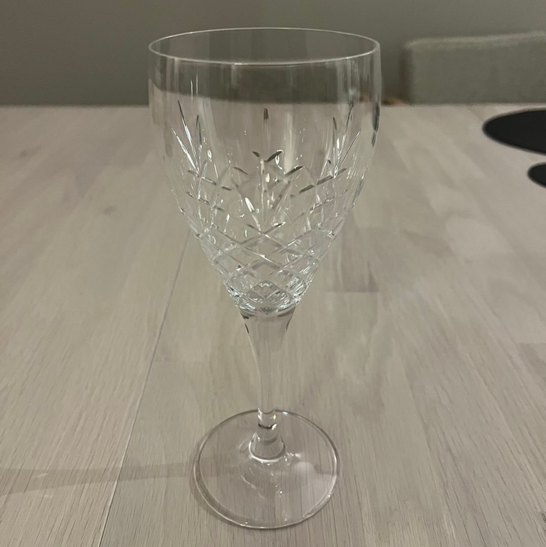 Crispy rødvinsglass