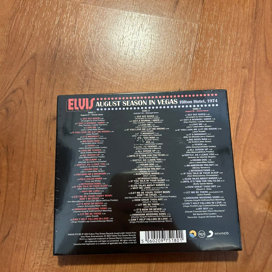 Elvis cd’er