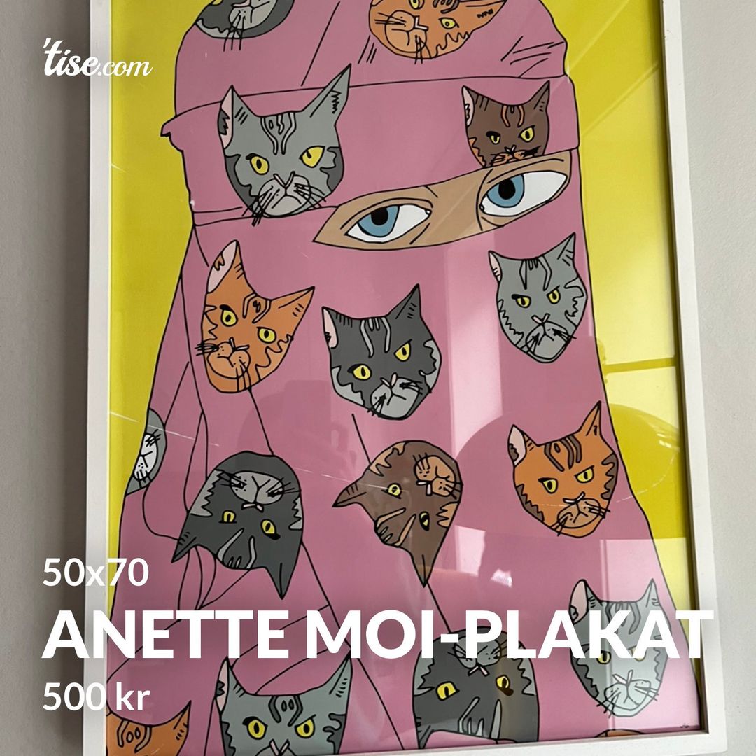 Anette Moi-plakat