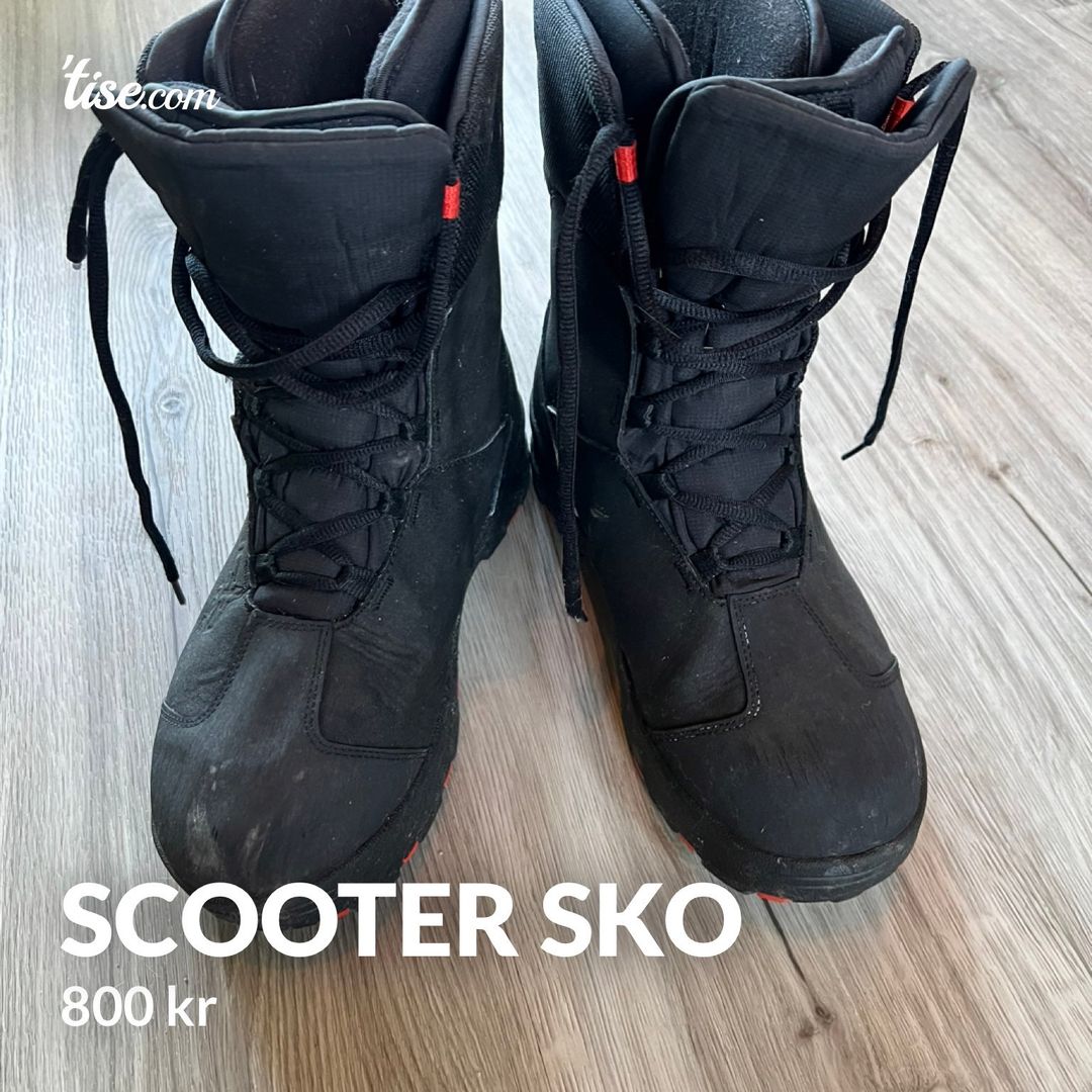 Scooter sko