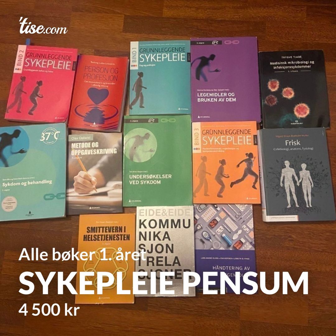 Sykepleie pensum