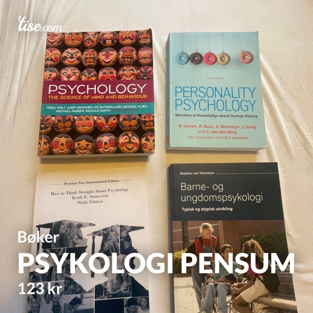 Psykologi pensum