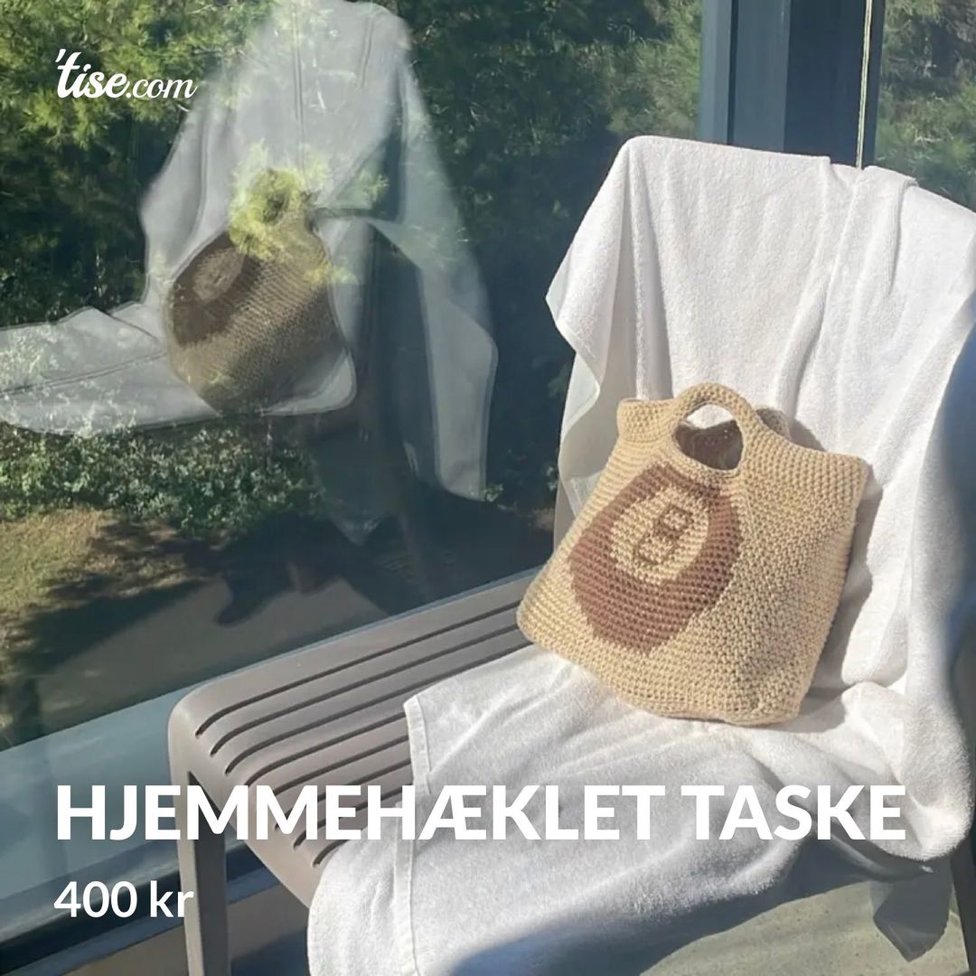 Hjemmehæklet taske