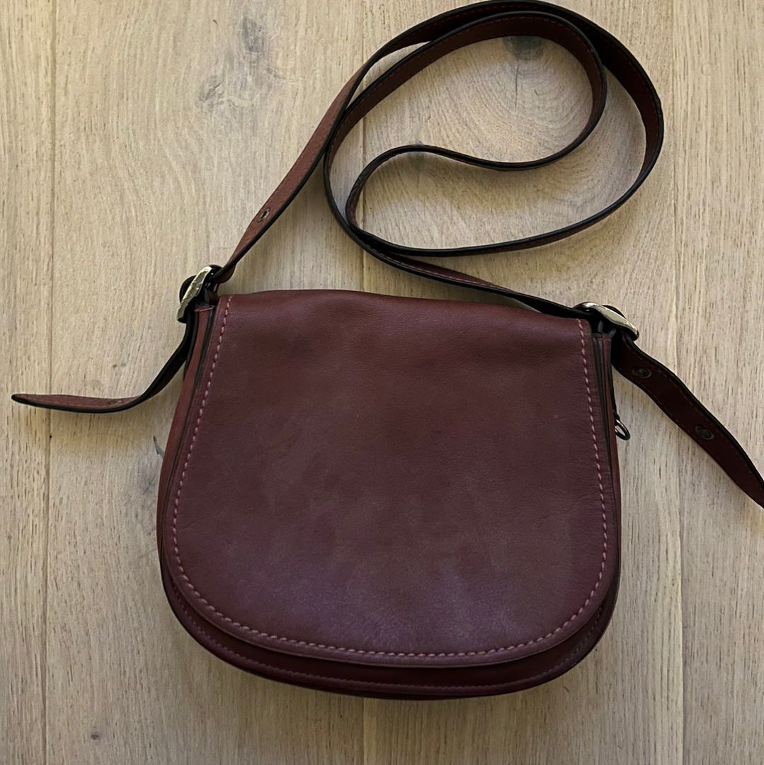 Coach saddle bag