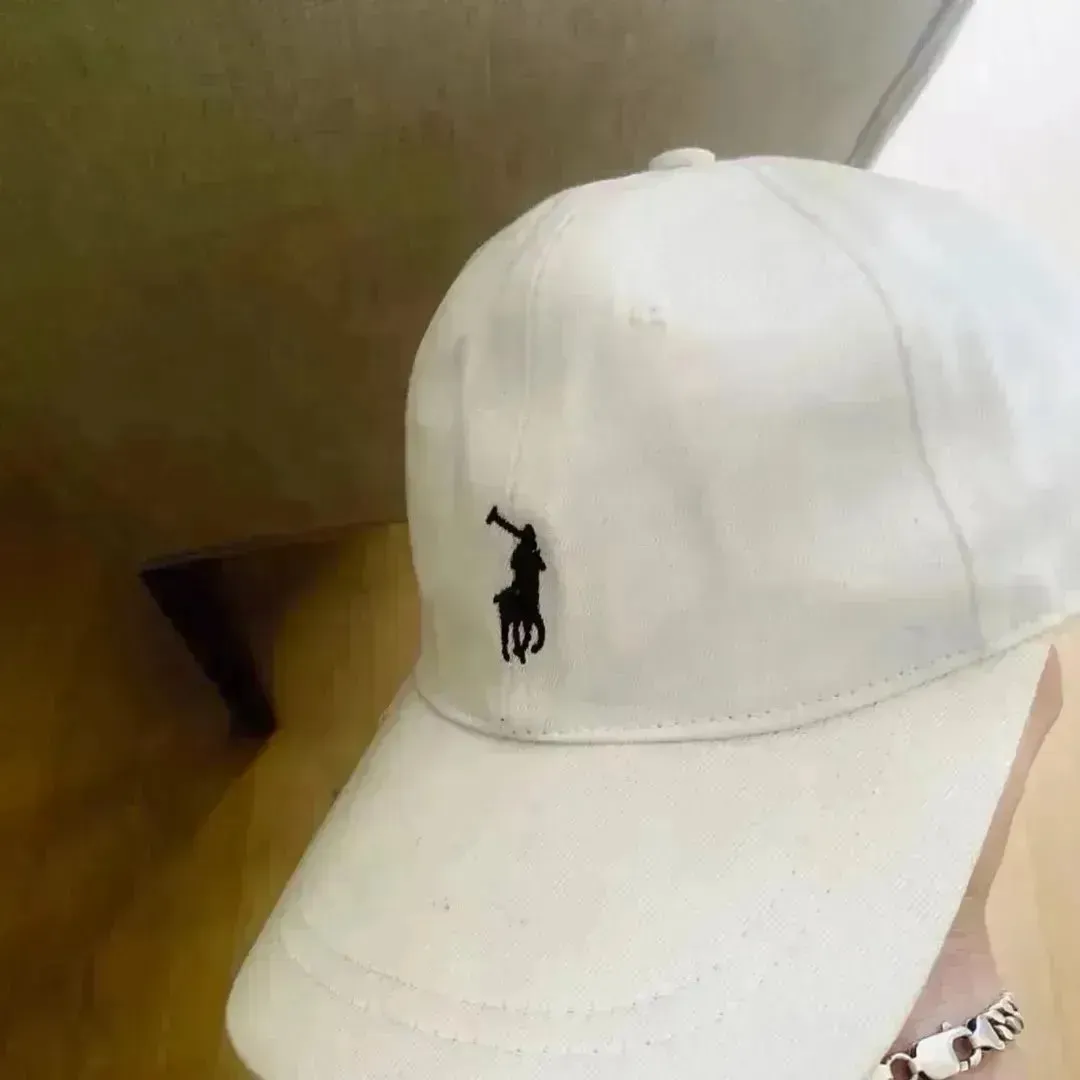 Hvit Polo Caps