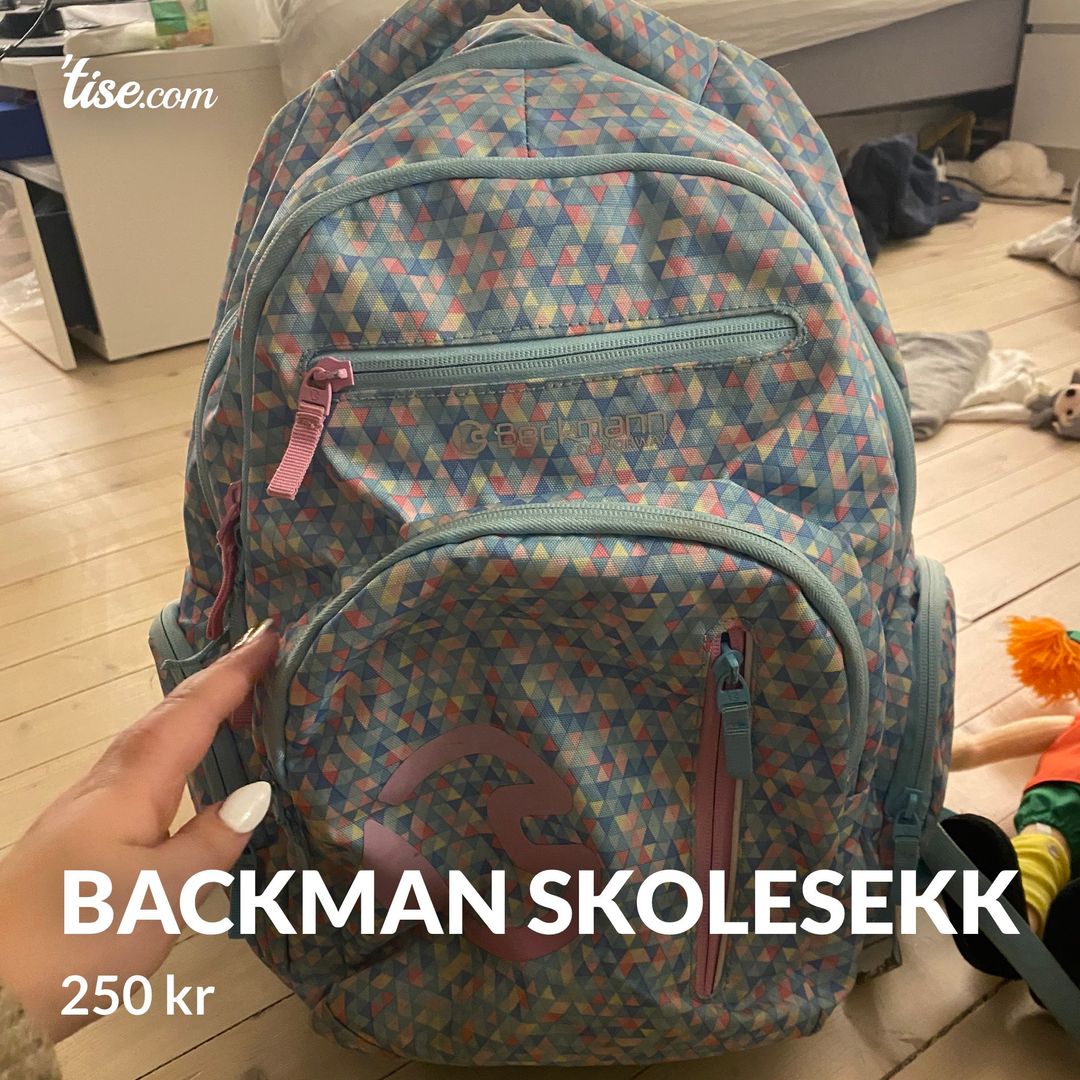 Backman skolesekk