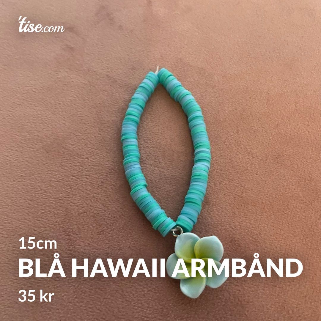 blå hawaii armbånd