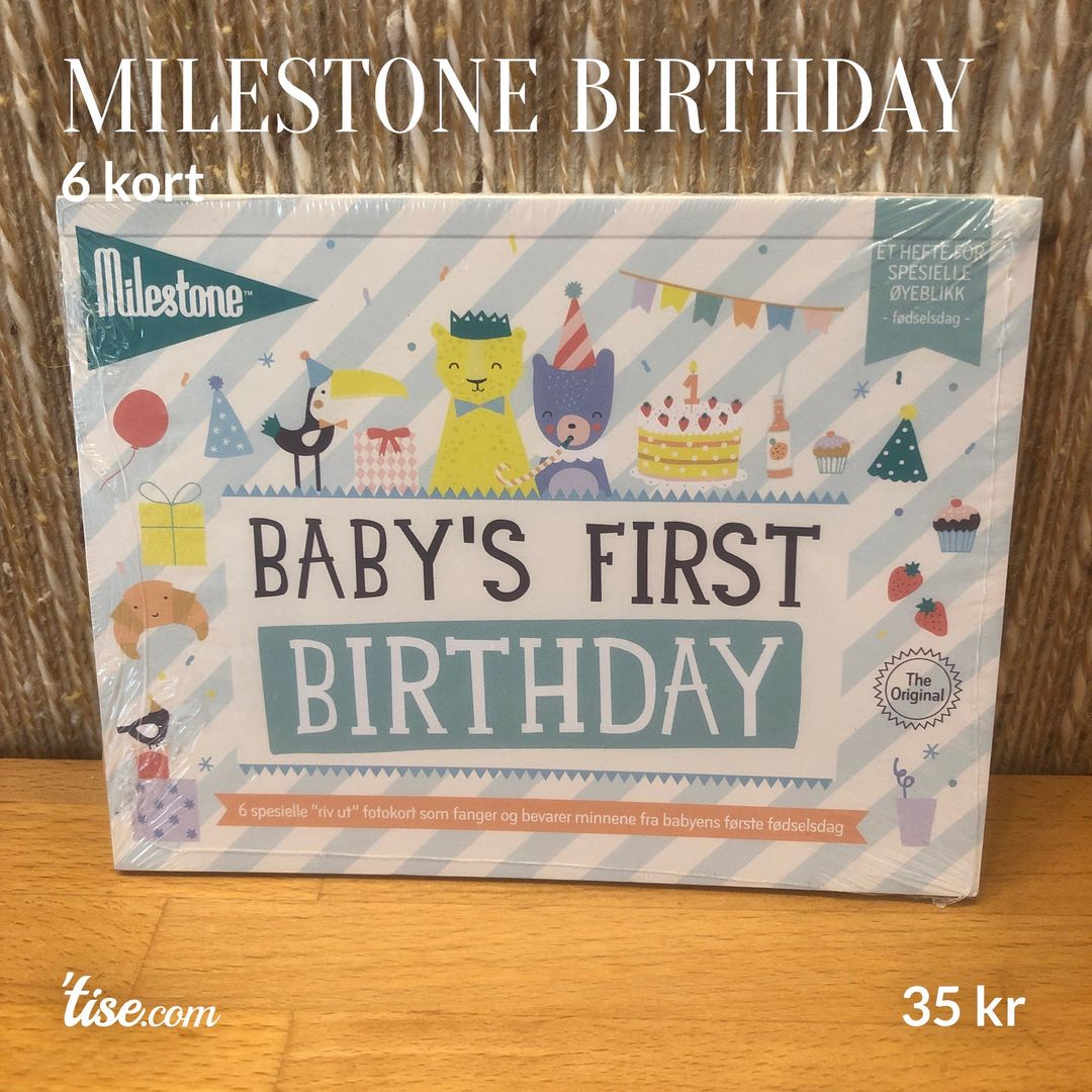 Milestone Birthday