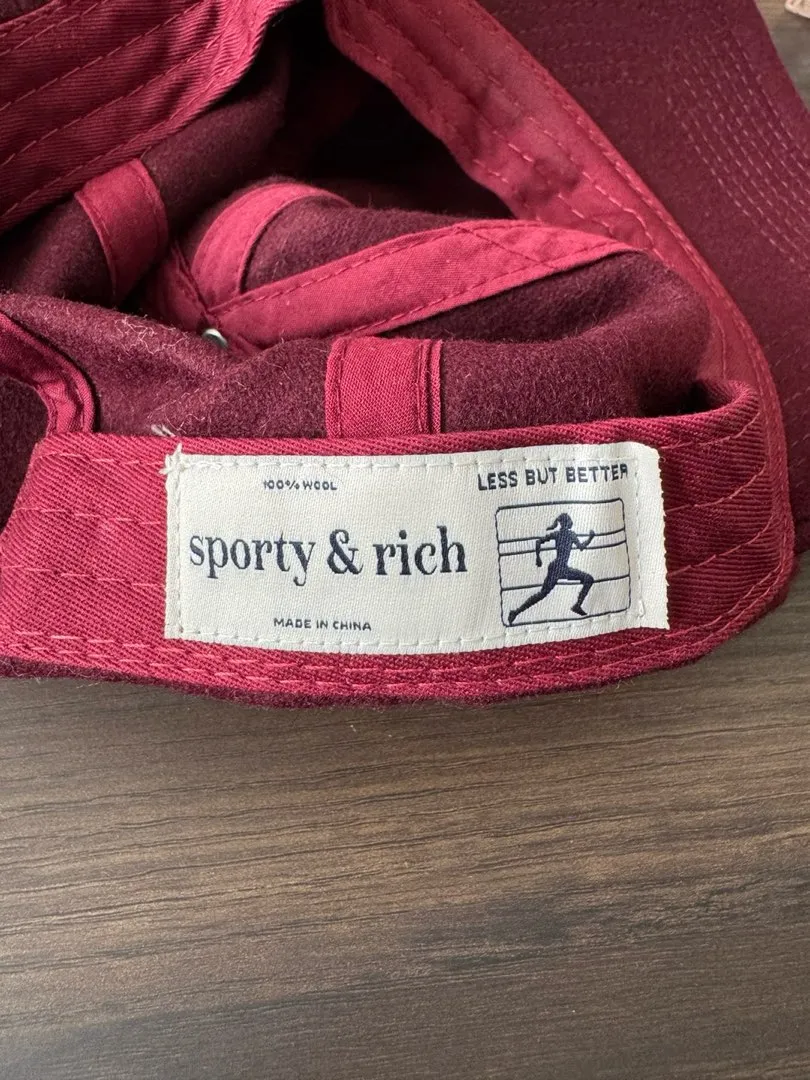 Sporty and rich caps