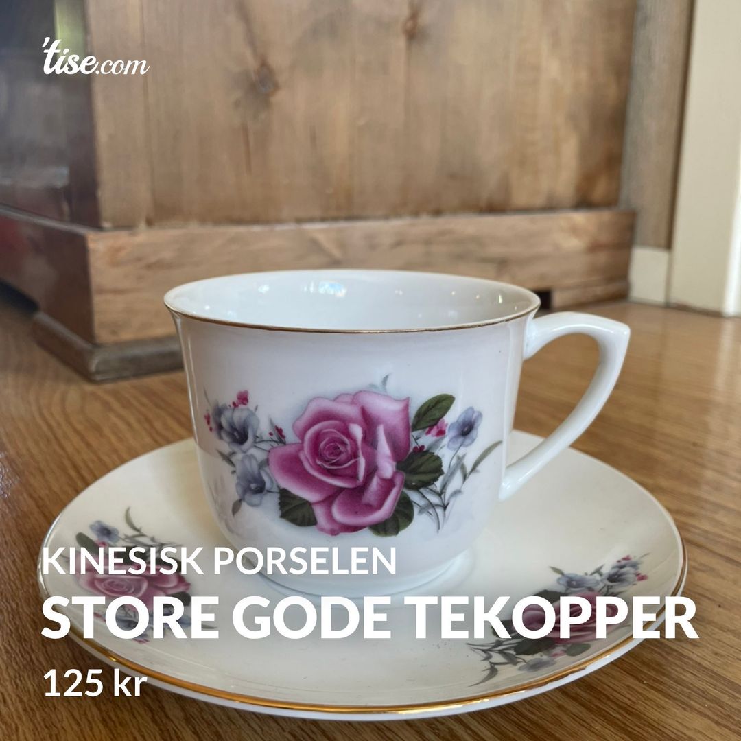 Store gode tekopper