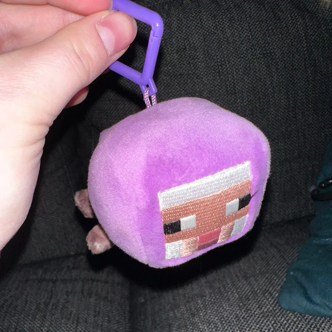 Minecraft keychain