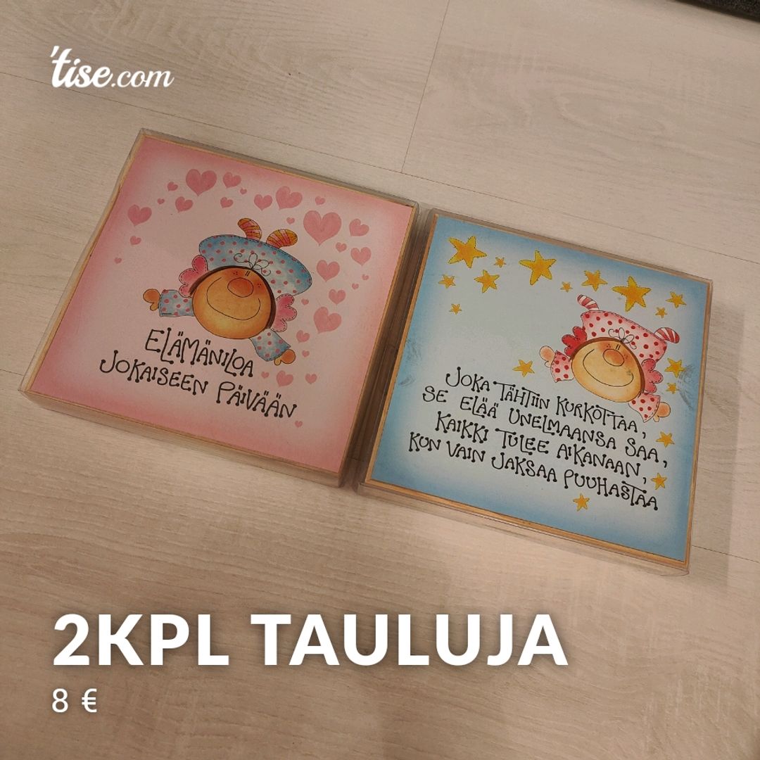 2kpl Tauluja