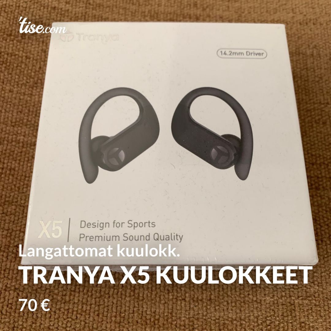 Tranya X5 kuulokkeet