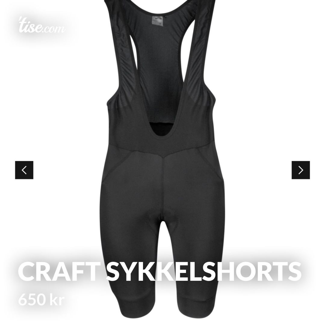 Craft sykkelshorts