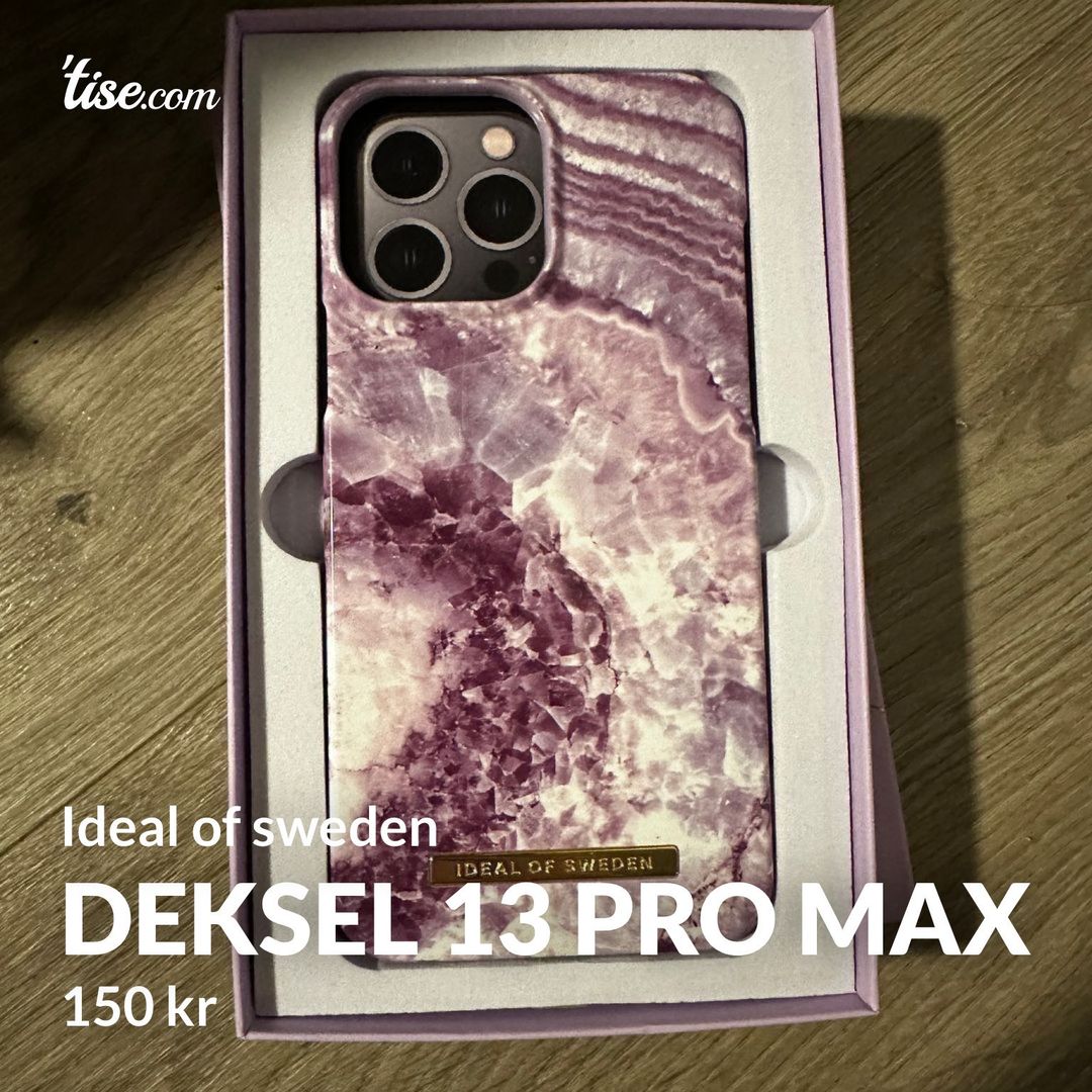 Deksel 13 pro max