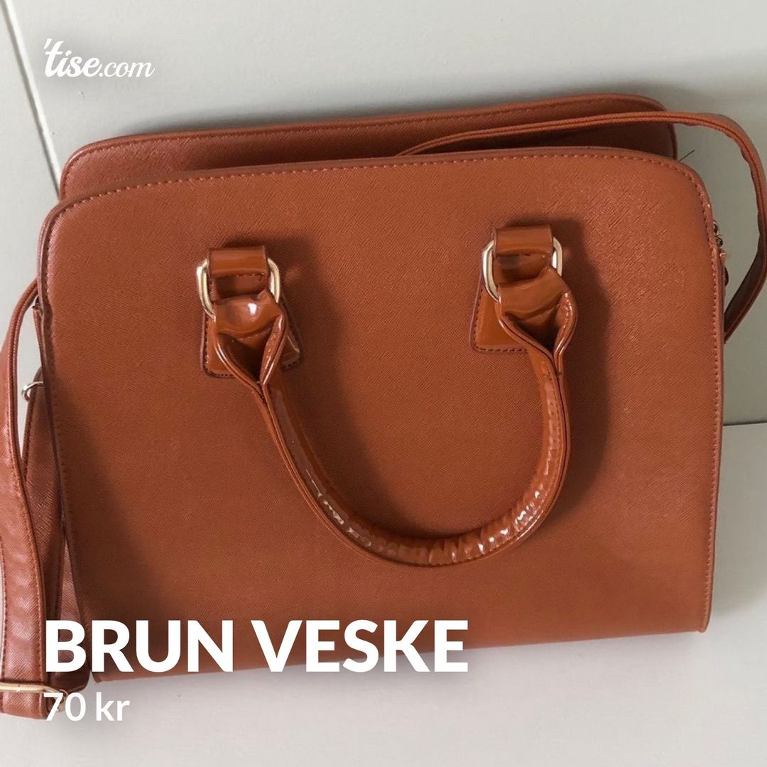 Brun veske