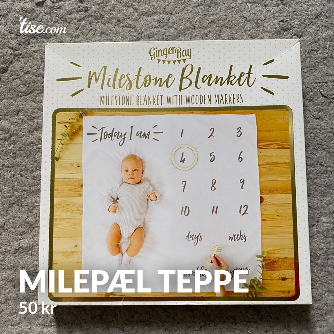 Milepæl teppe