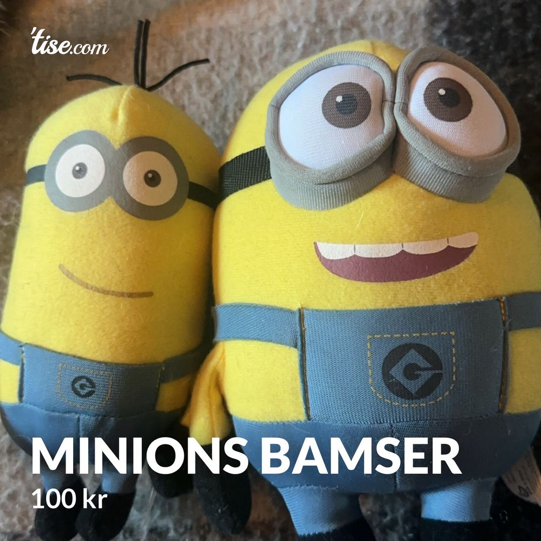 Minions bamser