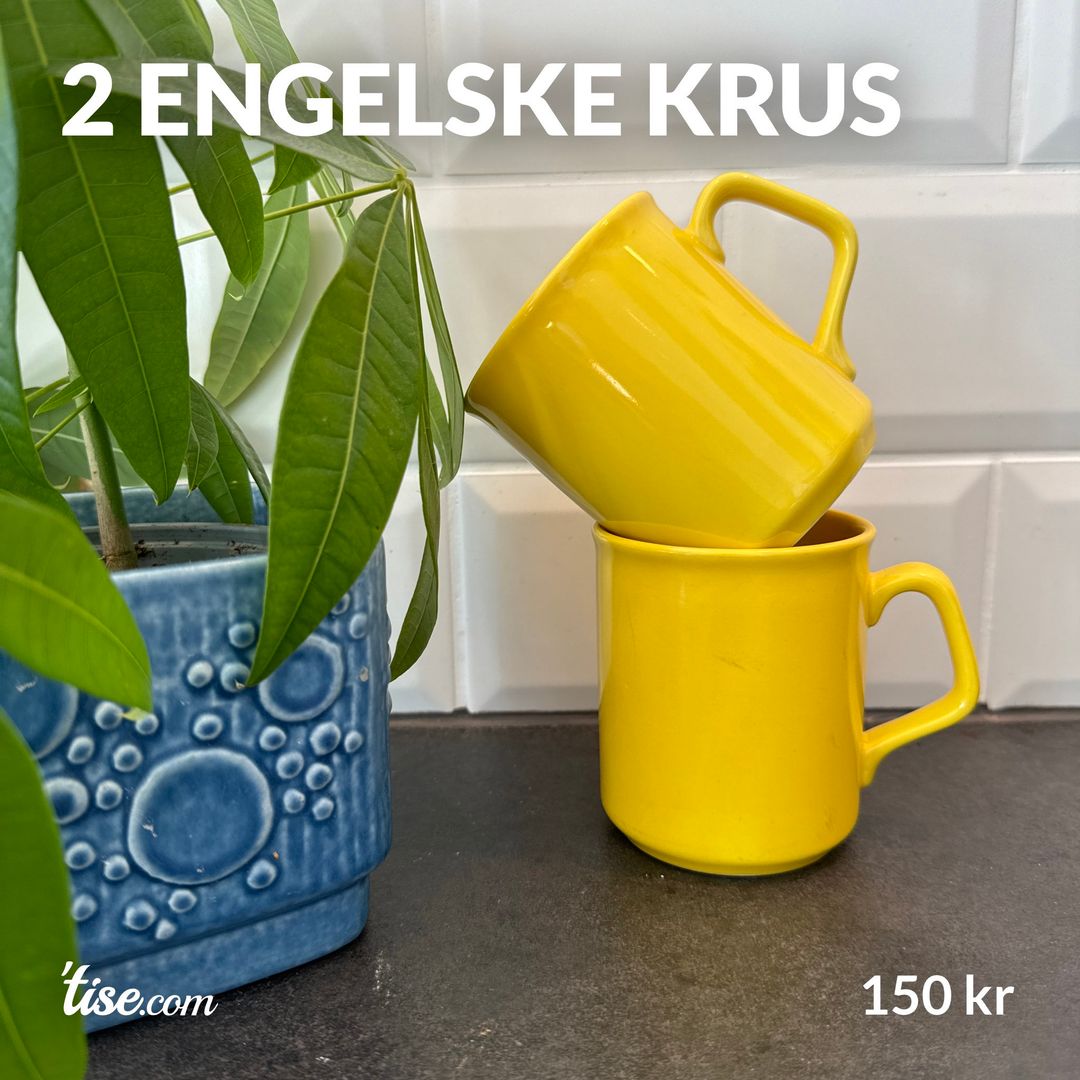 2 engelske krus