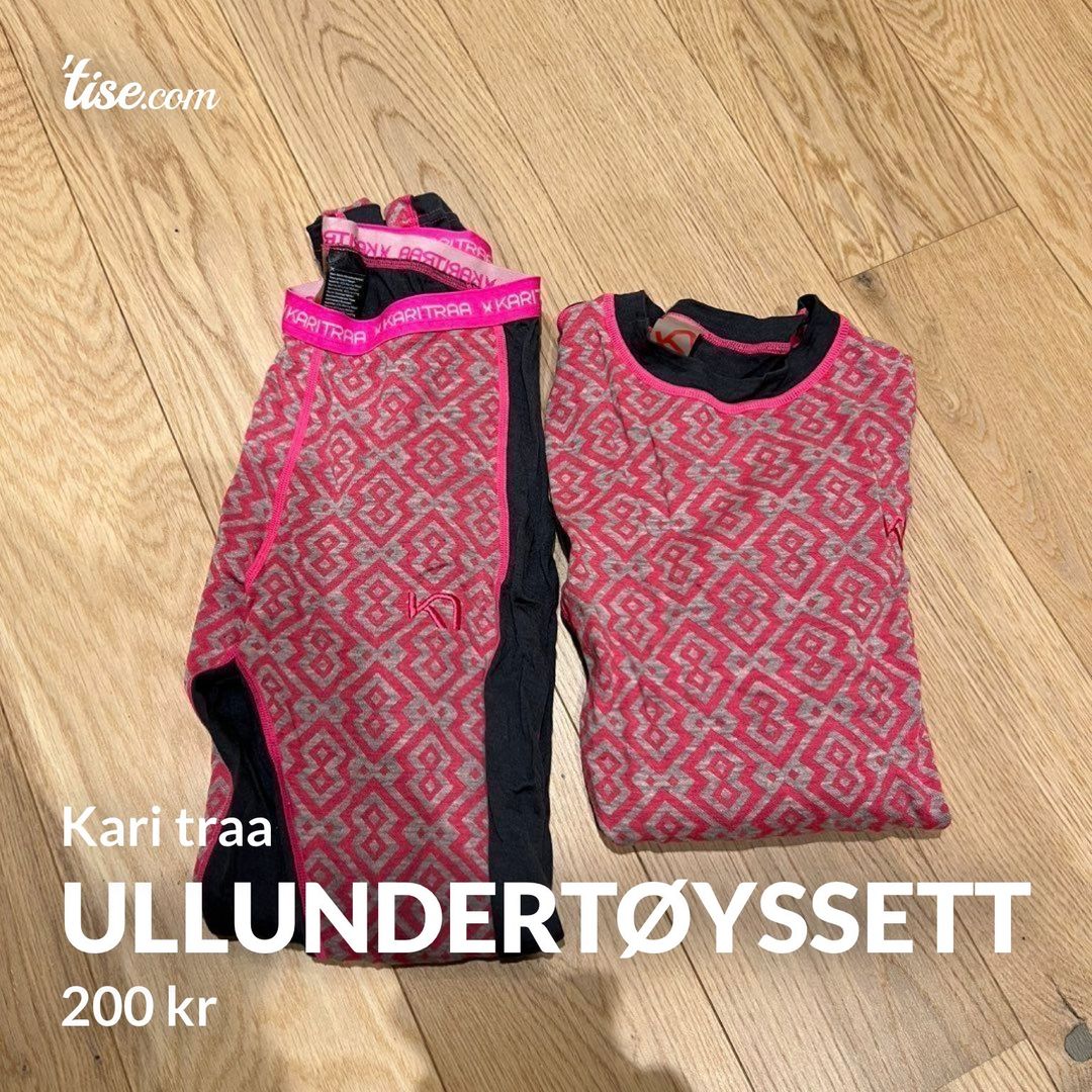 Ullundertøyssett