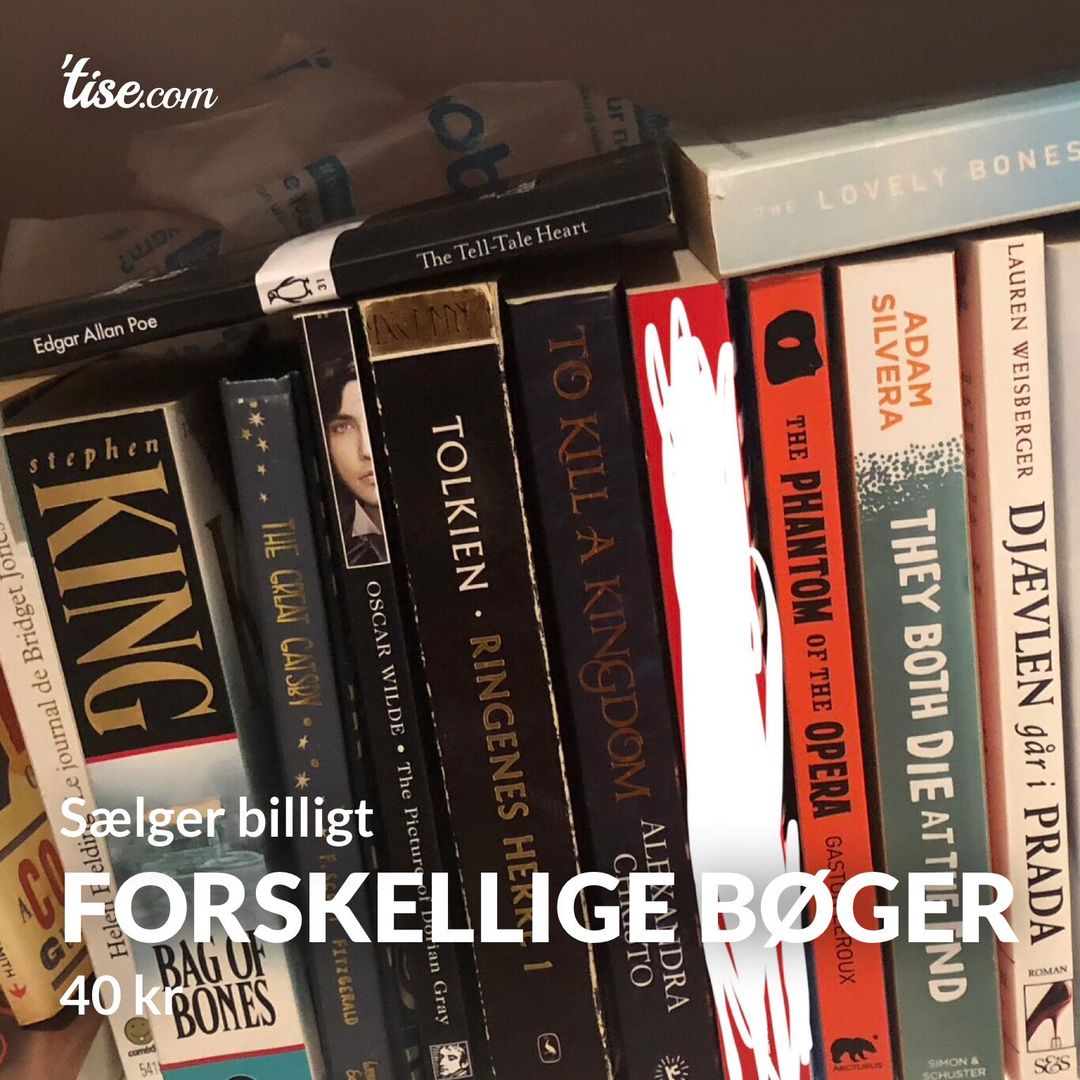 Forskellige bøger