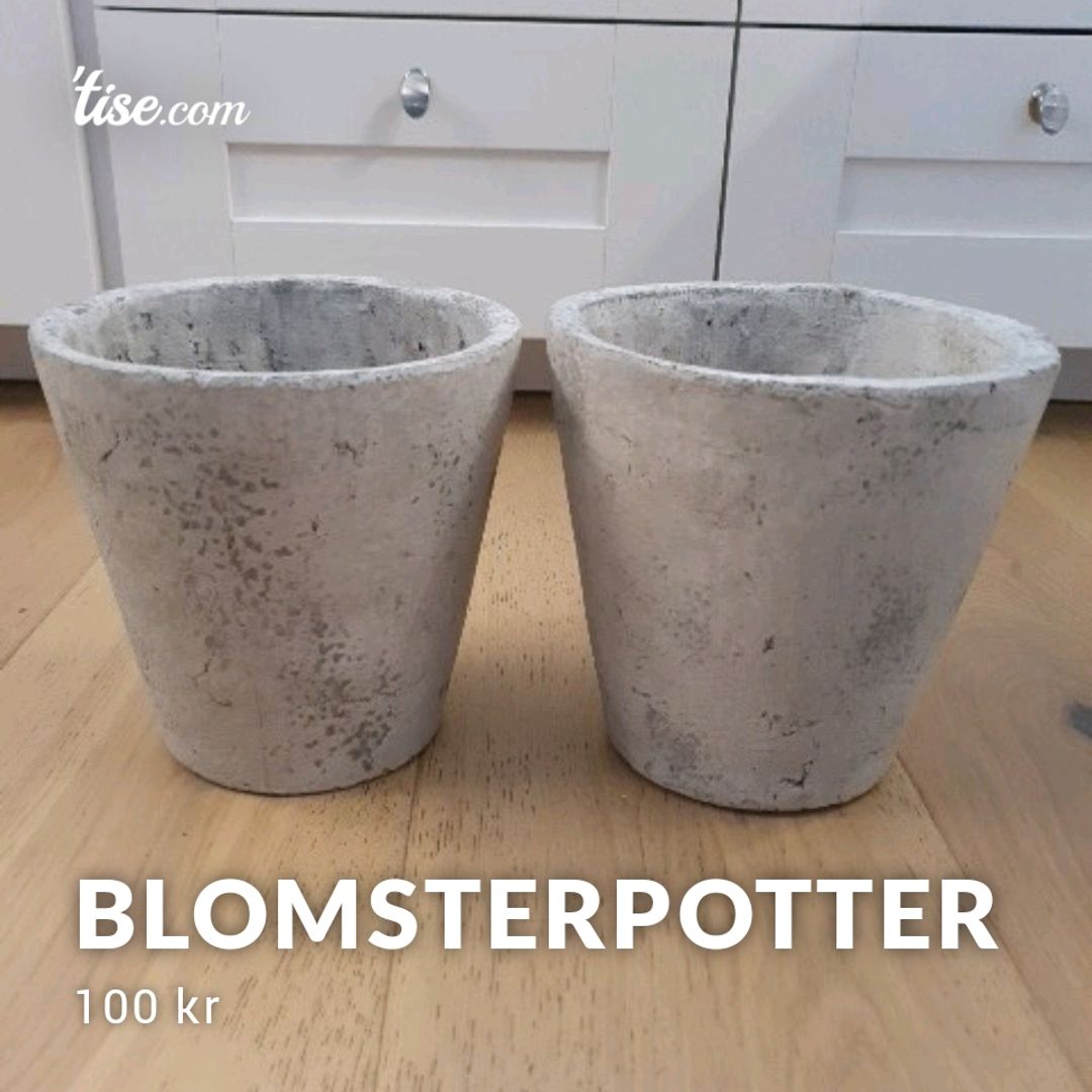 Blomsterpotter