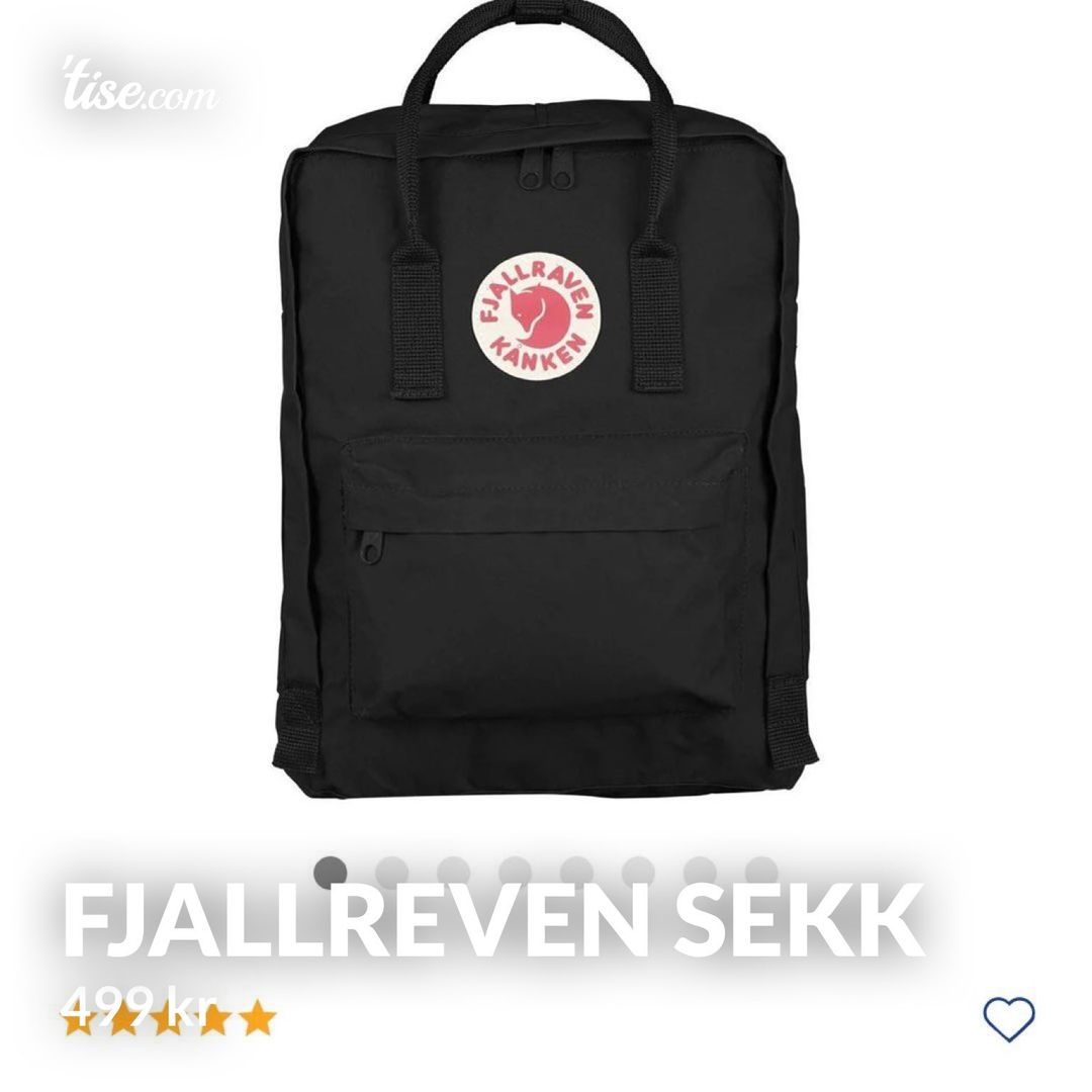 Fjallreven sekk